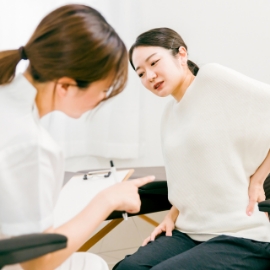 原因にアプローチする施術